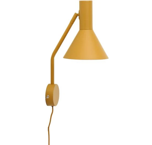 Vintage Style LYSS VÆGLAMPE MAT ALMOND