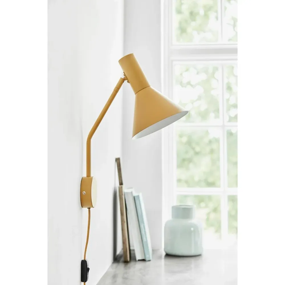 Vintage Style LYSS VÆGLAMPE MAT ALMOND