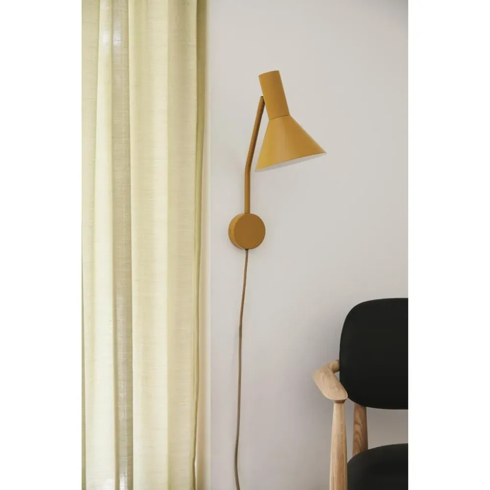 Vintage Style LYSS VÆGLAMPE MAT ALMOND