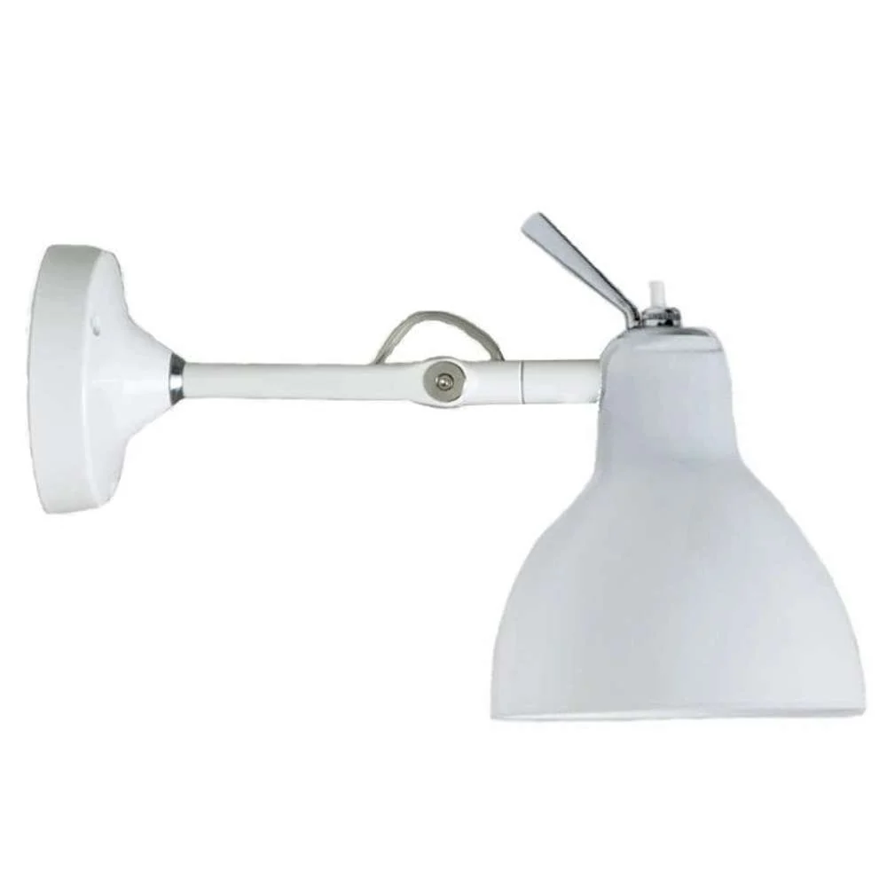 Warm White Luxy h0 væg/loft hvid/blank pearl Væglampe