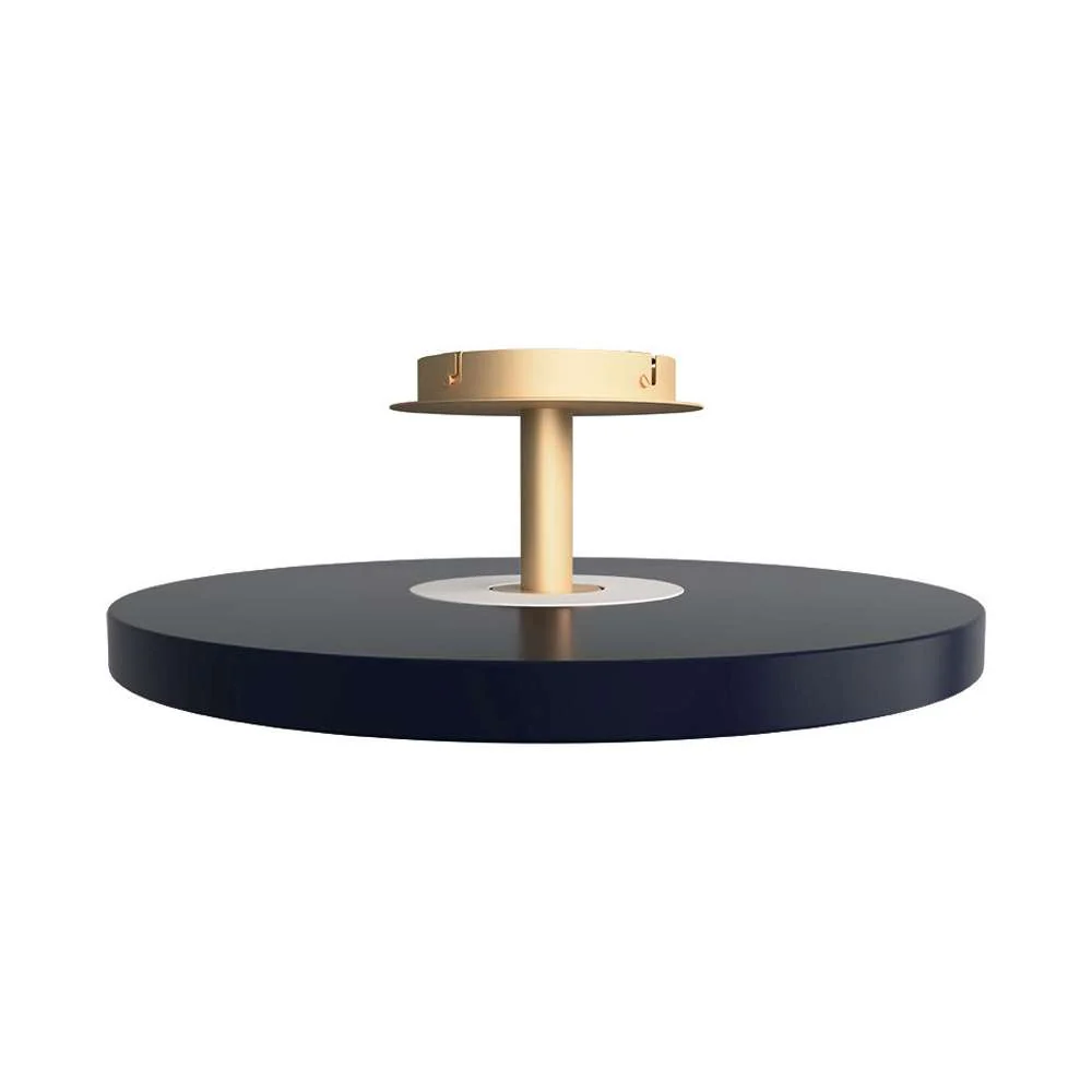 Asteria Up Generous anthracite Ø 60 x 21 cm Loftlampe