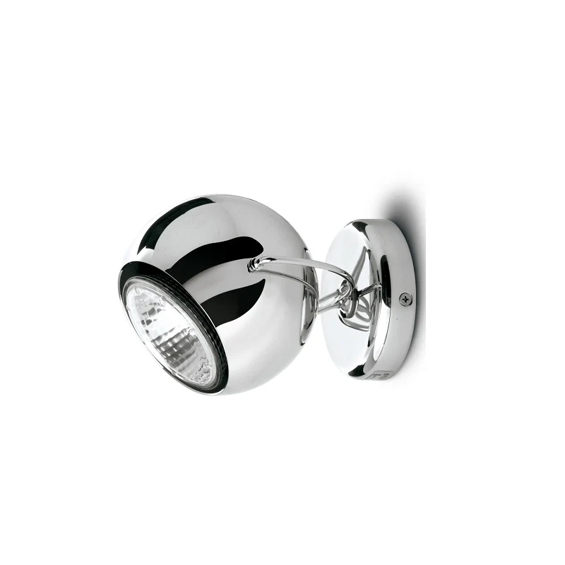 Beluga Steel 1,2 & 3 væg- og loftlampe Fabbian
