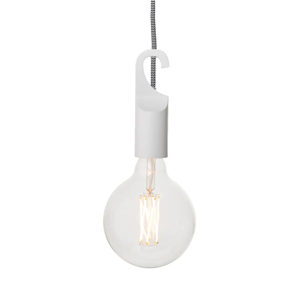 Damp Rated CRÉTON MAISON Lucas fatning lampe Hvid