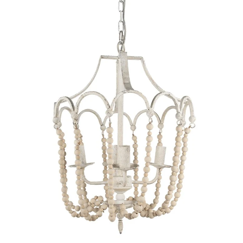 Loftlampe Pendellampe 40x40x60 cm E14 / Maks. 4x60W Pearl Jern
