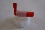 61mm tappehane til 27,5 liter klar plastdunk