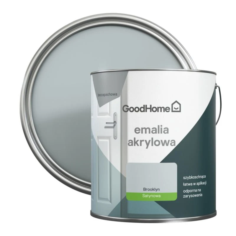 GoodHome Brooklyn akryl-emalje mod pletter 2,5 l