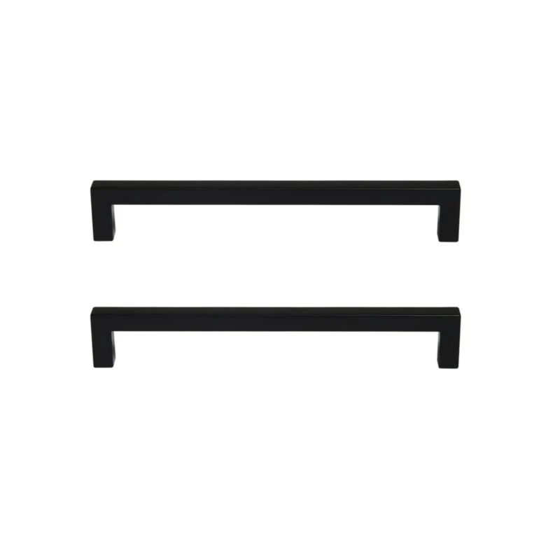 GoodHome Dukkah møbelgreb 169 mm mat-sort