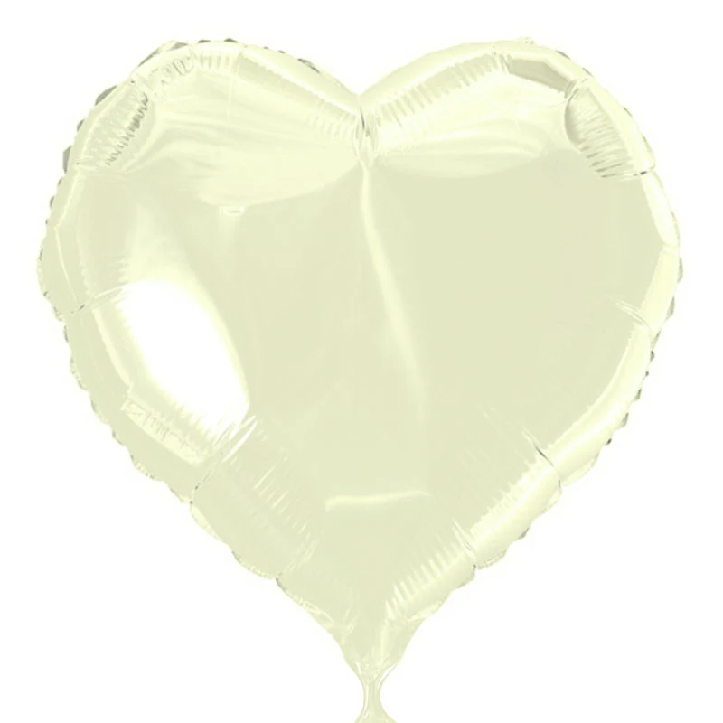 Ibenholt hjerte folieballon, 18"