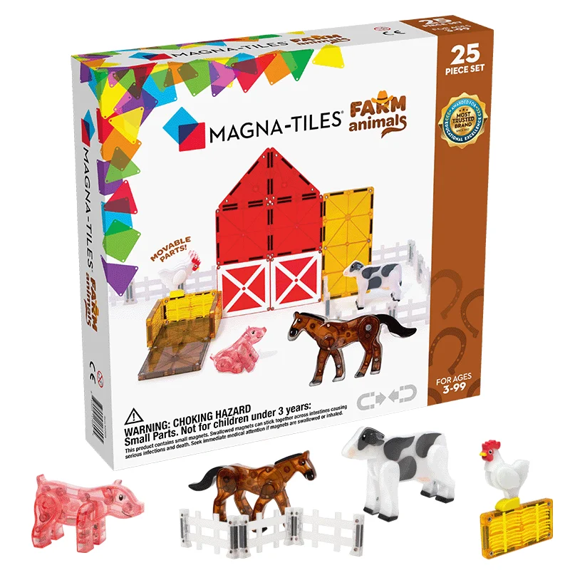 Magna-Tiles Bondegård 25 stk.