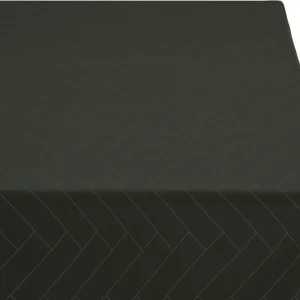 Södahl Damask Dug Tiles 140x320 - Forest Grøn