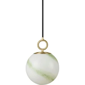 STOCKHOLM PENDEL Ø18 MARBLE GRØN