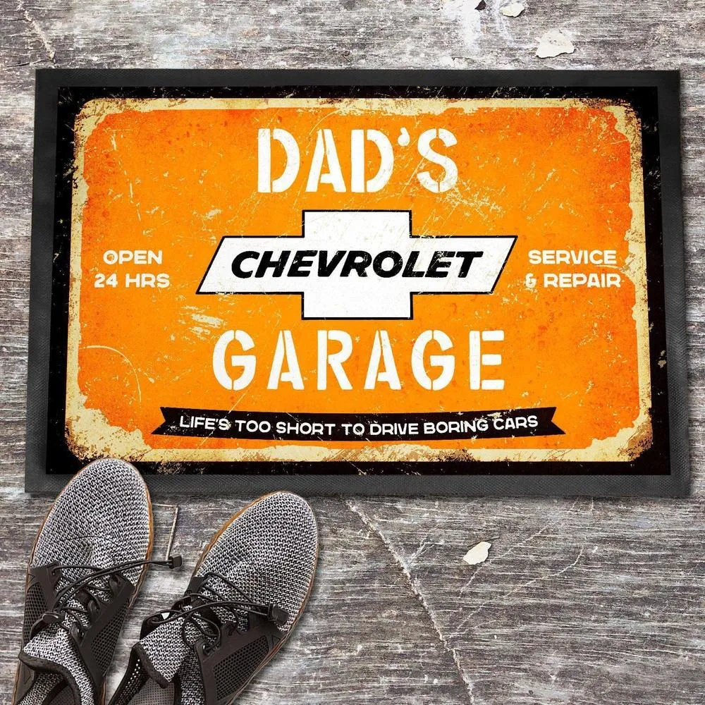 Chevrolet Dads Garage Dørmåtte 1-Year Guarantee