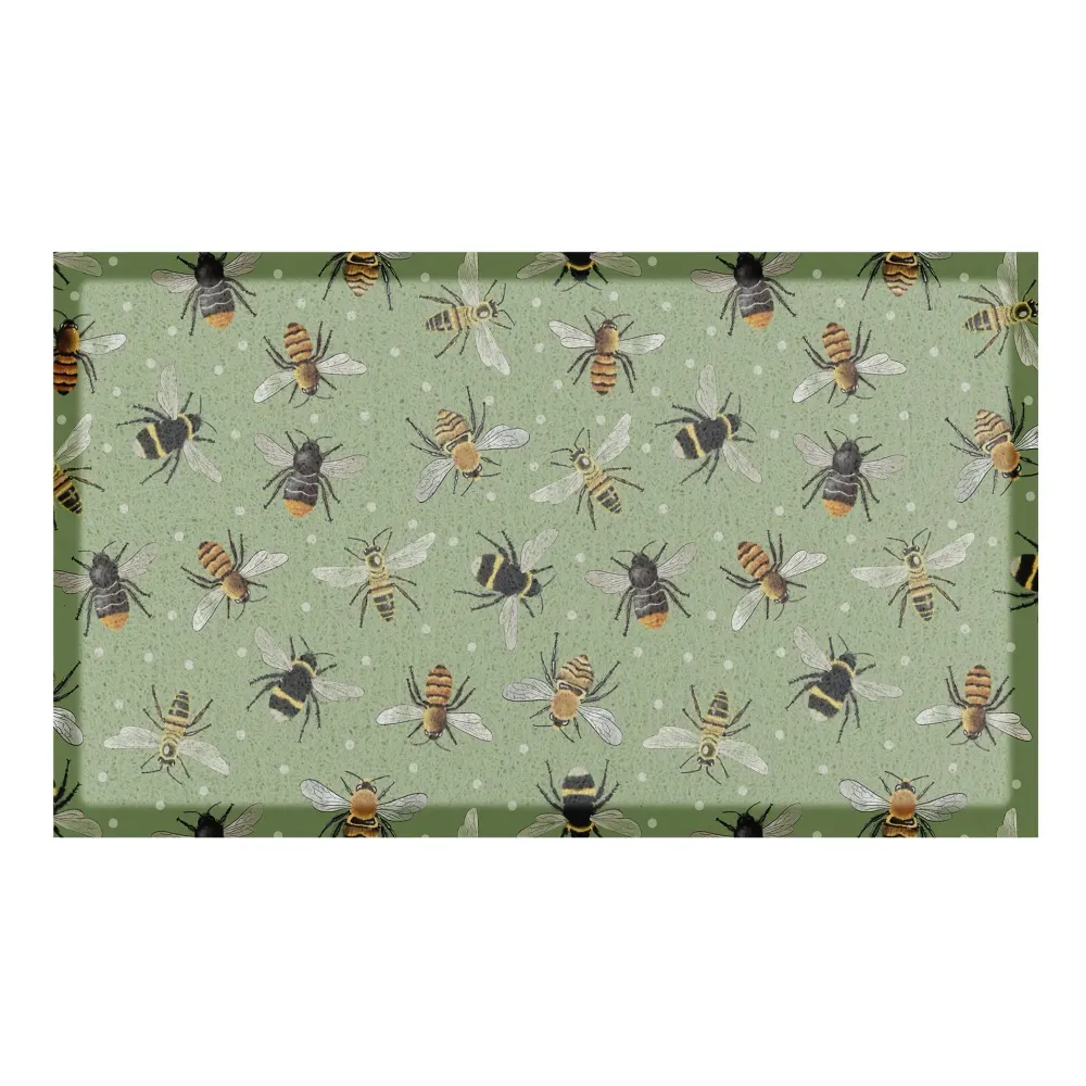 Dørmåtte 'BEE PATTERN' (70 x 40 cm)