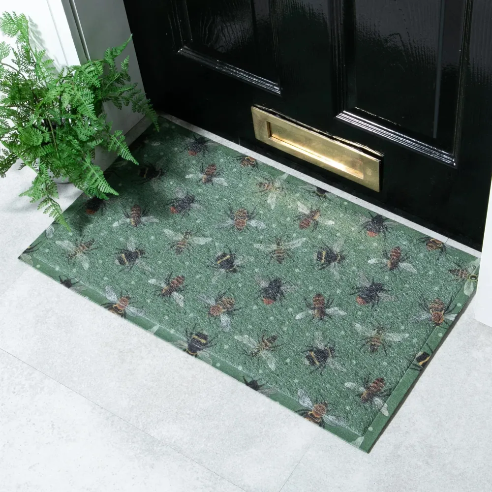 Dørmåtte 'BEE PATTERN' (70 x 40 cm)