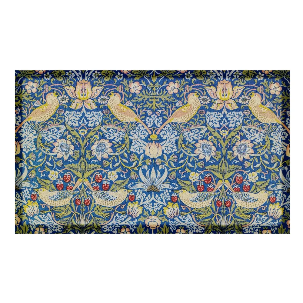 Dørmåtte 'William Morris Strawberry Thief' (70 x 40 cm)