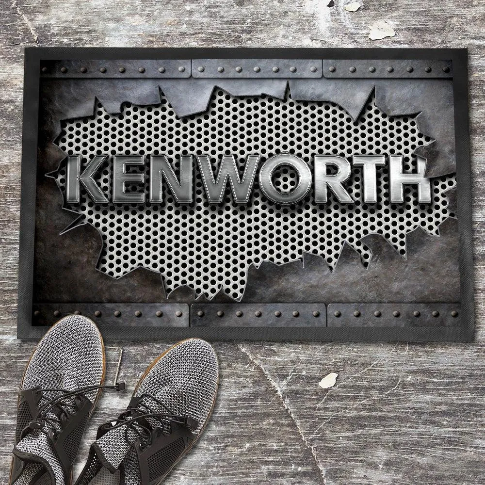 Kenworth Metallic Ripped Dørmåtte Carrying Case