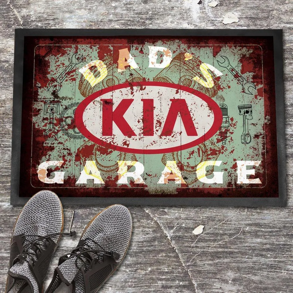 Kia Dads Garage Old-school Dørmåtte