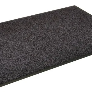 Måtte lb. meter x 200 cm. Luxusmåtte/Sort