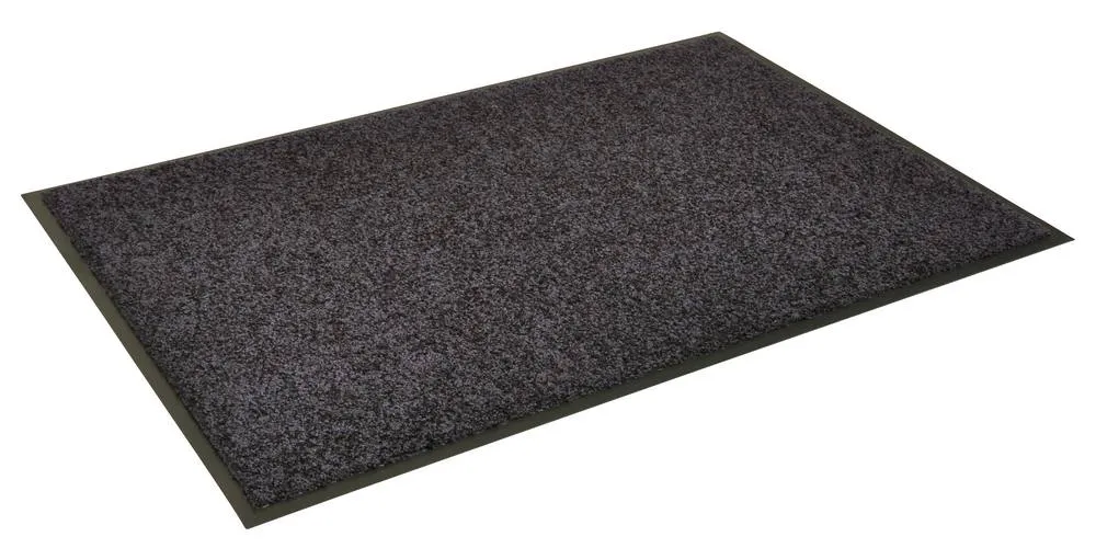 Måtte lb. meter x 200 cm. Luxusmåtte/Sort