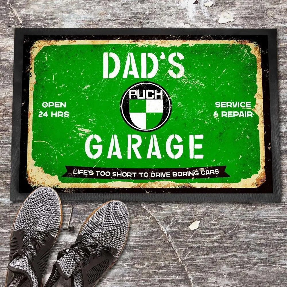 Precision Puch Dads Garage Dørmåtte