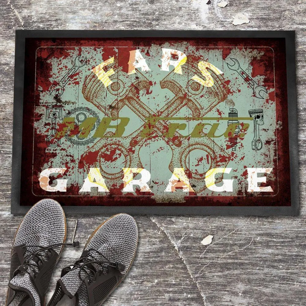 Mb Trac Fars Garage Antique Dørmåtte
