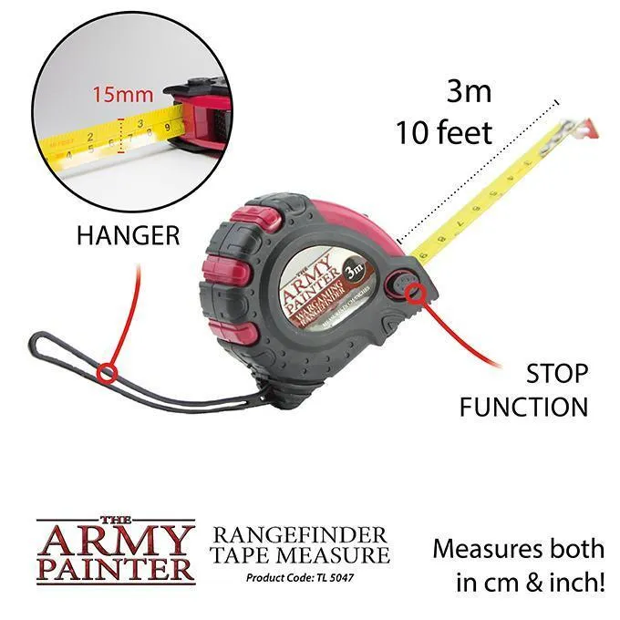 Precision Calibrated Rangefinder Tape Measure