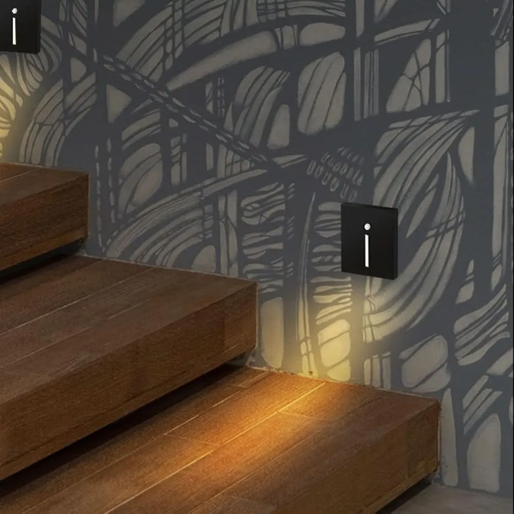 Motion Sensor Step Light | LED Wall Sconce Auto Detection