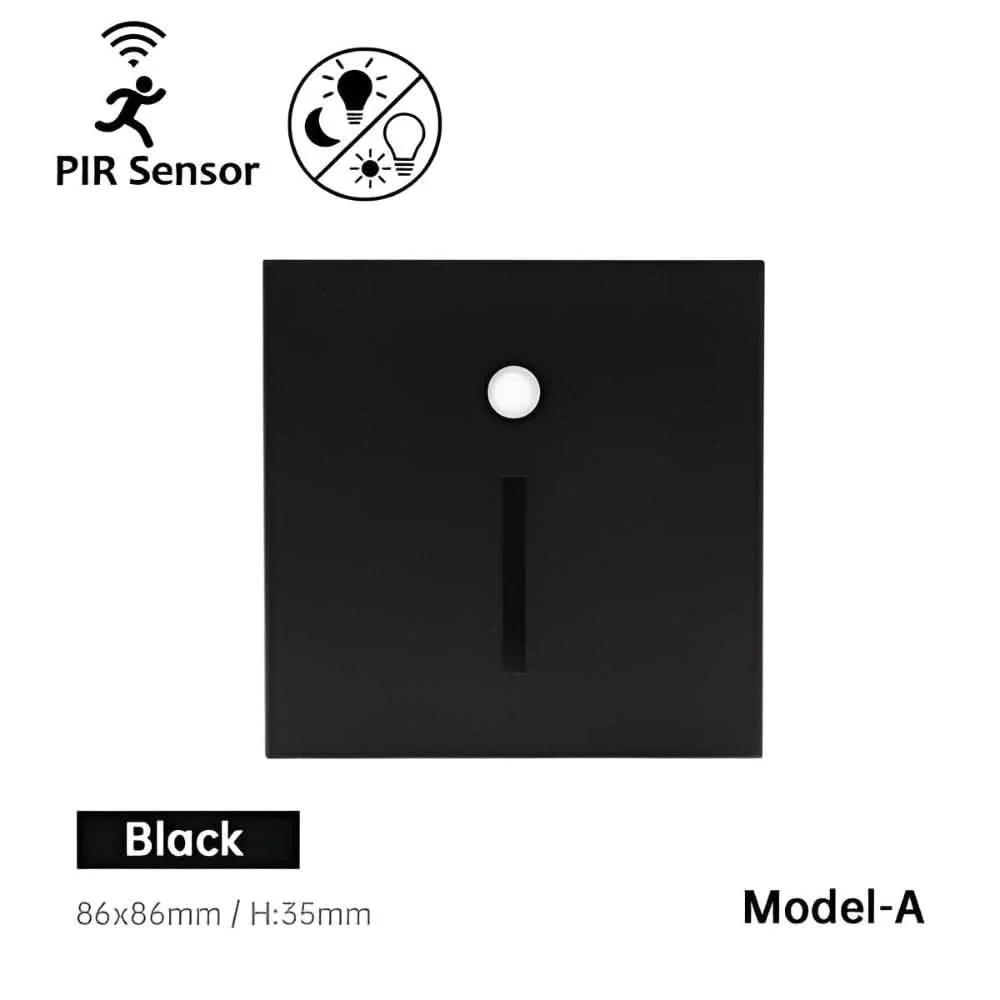 Motion Sensor Step Light | LED Wall Sconce Auto Detection