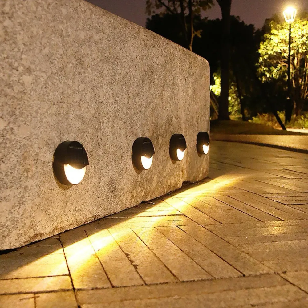 Solar Step Lights | Waterproof LED Outdoor Path Lighting A