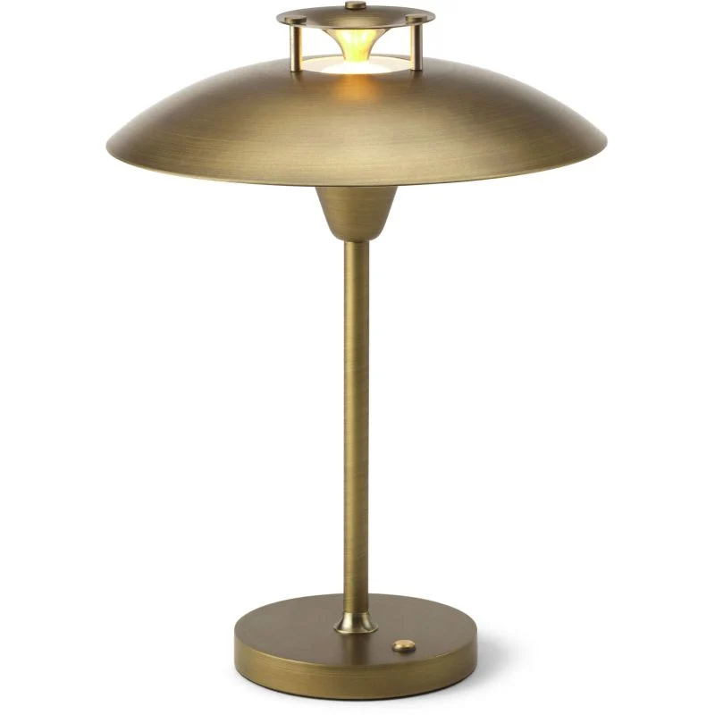 Stepp 1-2-3 On--go – Antique Finish – Genopladelig bordlampe med klassisk touch