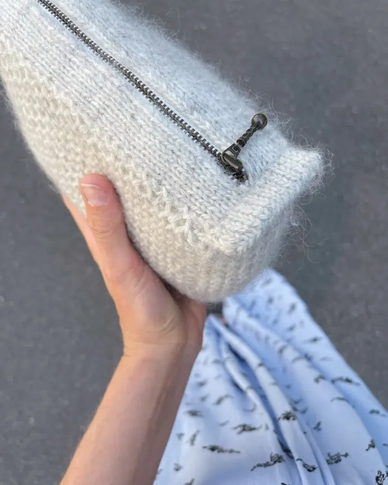 Lynlås til Honey Clutch (17 cm) - Perlemor