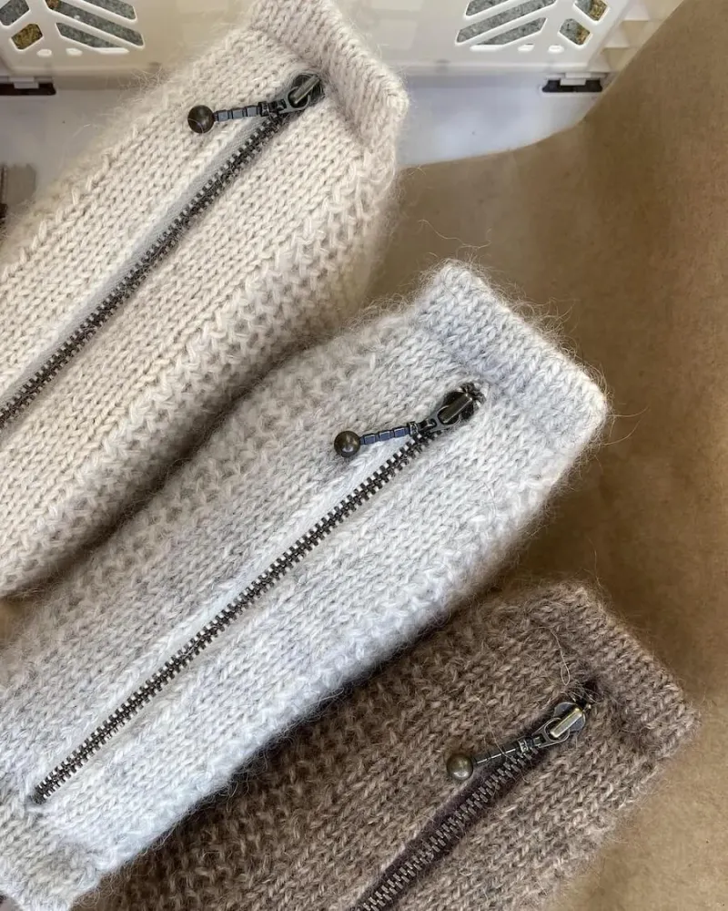 Lynlås til Honey Clutch (17 cm) - Perlemor