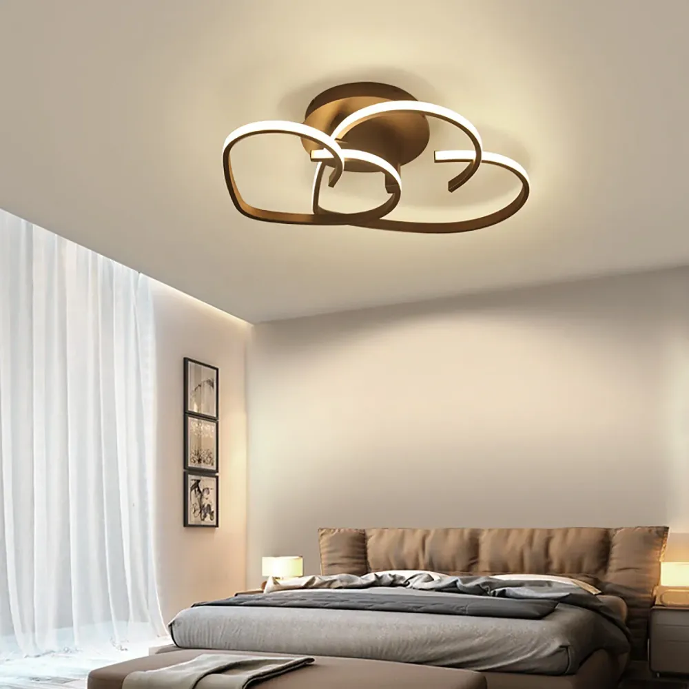 Skinnebelysningssæt ZenithLove - hjerteformet loftslampe