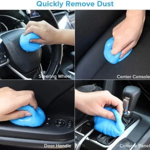 Car Interior Cleaning Gel | Multi-Surface Dust Removal Compound