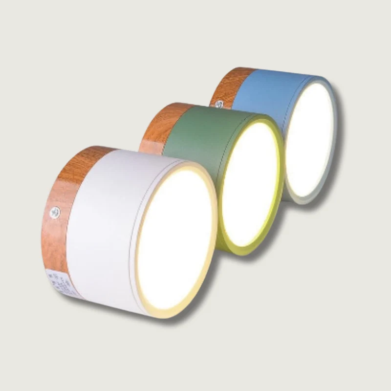 Modern LED Ceiling Spot | Aluminum Surface Mount Light Blue