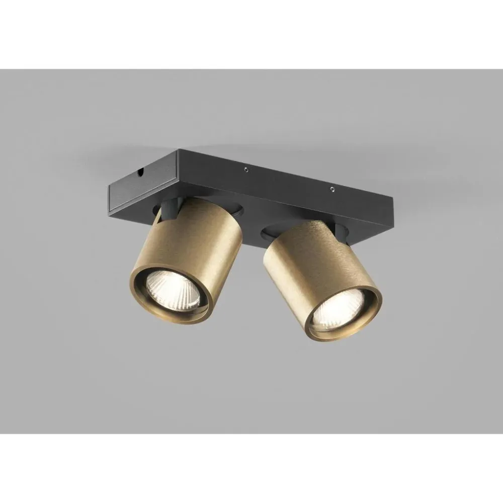 Focus Portable 2 Spot – Messing 3000 K | Light-Point