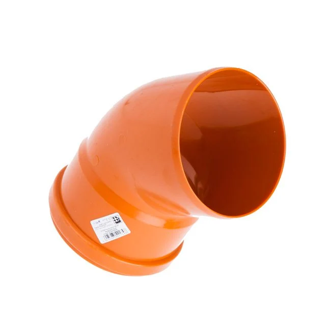 Pipelife 45° afløbsbøjning 160 mm peach