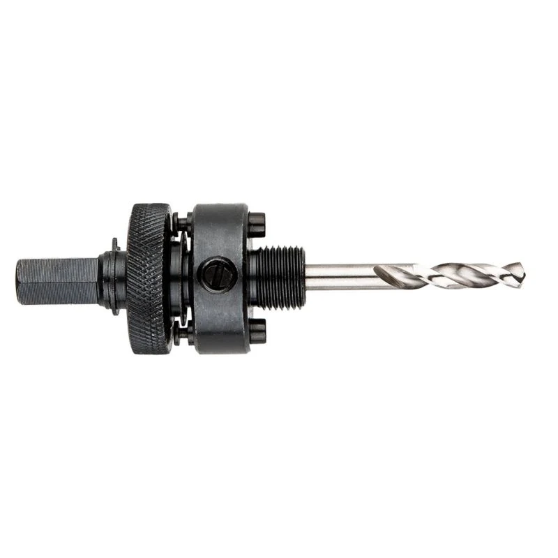 Adapter til bimetal-hulsave GRAPHITE 30 mm med udskifteligt føringsbor, 1 stk.