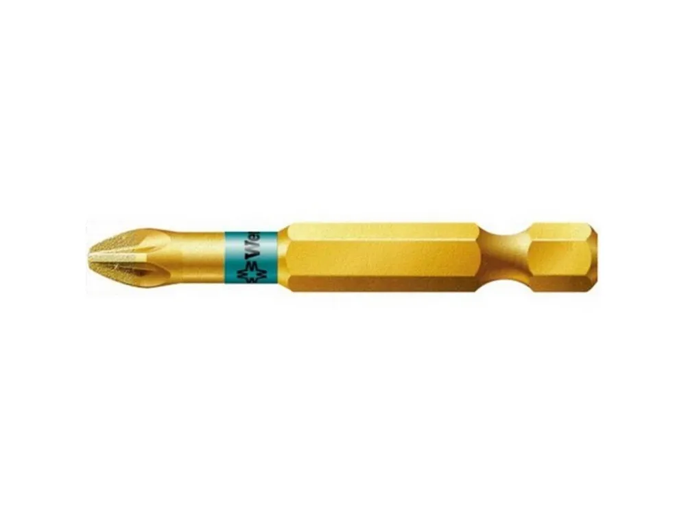 Bit serie 4 pozidriv BiTorsion 1/4"; PZ1x50mm; diamantbelagt