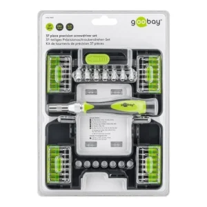 goobay Precision screwdriver bit and socket place 37 Dele