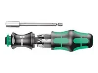 Wera Kraftform Kompakt 28 SB – Skruetrækker med Bit- og Sokkelsæt