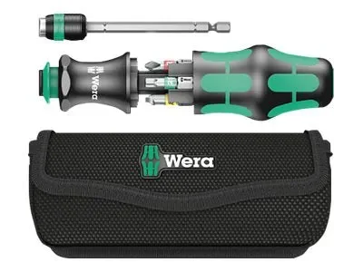 Wera Kraftform Kompakt 20 – Skruetrækker med Bitsæt