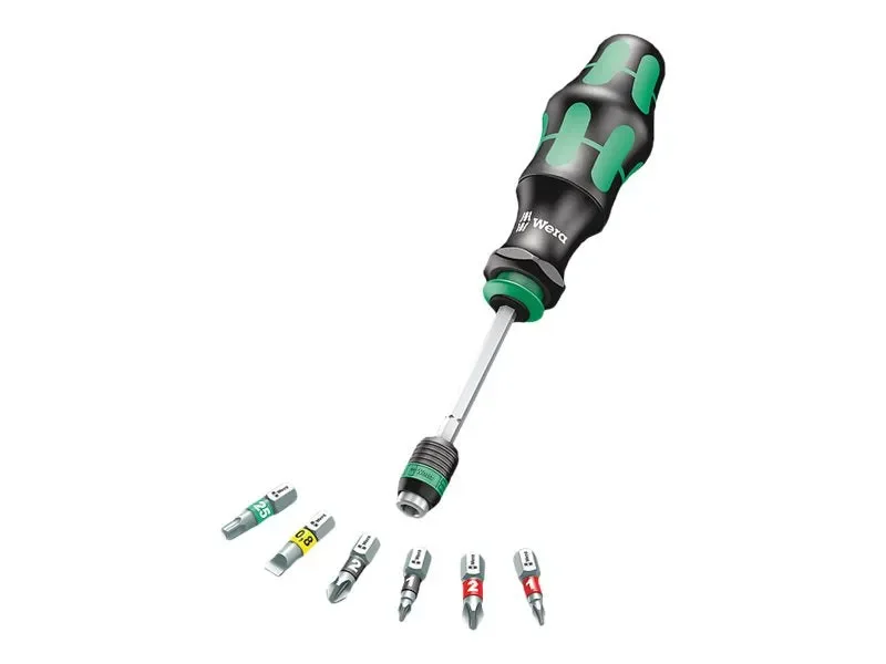 Wera Kraftform Kompakt 20 – Skruetrækker med Bitsæt