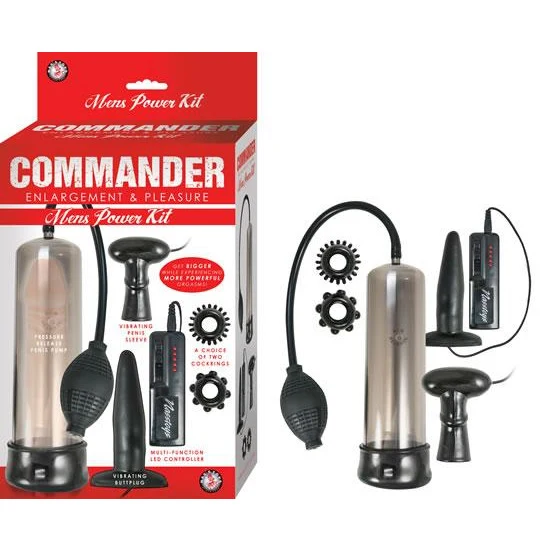 NASSTOYS Commander Penis Power Kit - Større Penis | High Torque
