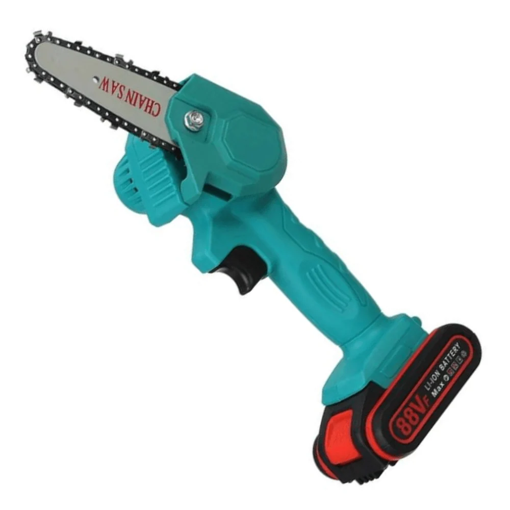 Cordless Mini Chainsaw | Portable Electric Garden Tool Green