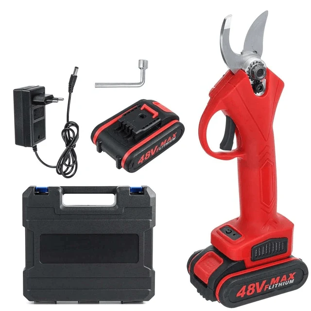 Electric Garden Pruning Shears | Cordless Tungsten Steel Blade
