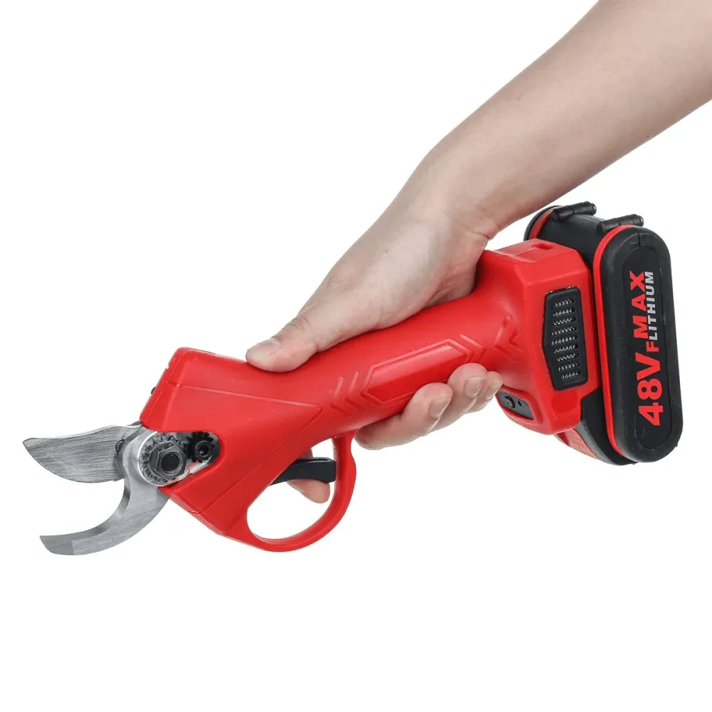 Electric Garden Pruning Shears | Cordless Tungsten Steel Blade