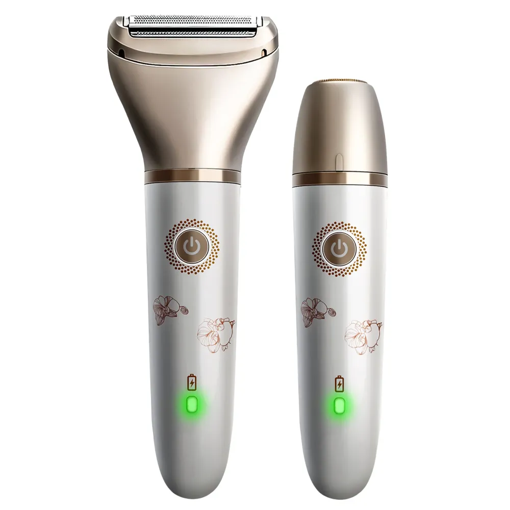 Electric Lady Shaver | Dual Head Wet Dry Rechargeable