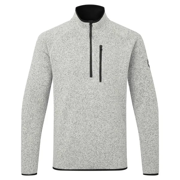 Gill 1500 Cozy fabric jacka 1/4 blixtlås, Grå strl XXL