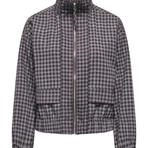 JDY - Jdysoline L/S Check Jacket - 5112770 Chocolate Plum Indigo Checks Xs